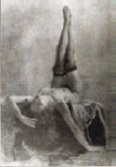 Woman at canyons