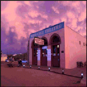 sunset at the bird cage